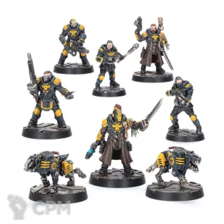 Описание картинки Palanite Enforcer Captains &amp; Sergeants от Mechanikus Forge по цене 1 100руб | Свободный Рынок Миниатюр - СРМ