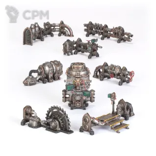 Описание картинки Предзаказ на NECROMUNDA ZONE MORTALIS: FACTORIA PIPES от Дауран по цене 5 000руб | Свободный Рынок Миниатюр - СРМ