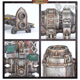 Описание картинки Предзаказ на NECROMUNDA ZONE MORTALIS: FACTORIA PIPES от Дауран по цене 5 000руб | Свободный Рынок Миниатюр - СРМ