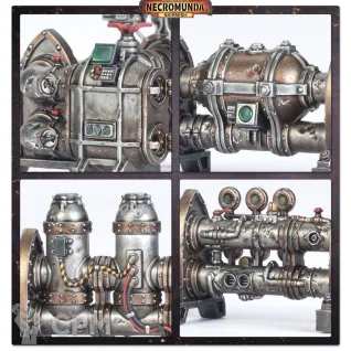 Описание картинки Предзаказ на NECROMUNDA ZONE MORTALIS: FACTORIA PIPES от Дауран по цене 5 000руб | Свободный Рынок Миниатюр - СРМ