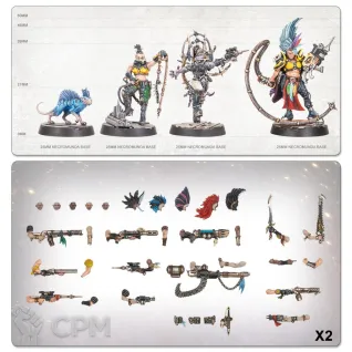 Описание картинки Предзаказ на NECROMUNDA: ESCHER UNDERHIVE CREW от Дауран по цене 7 500руб | Свободный Рынок Миниатюр - СРМ