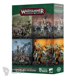 Описание картинки Набор миниатюр WARHAMMER UNDERWORLDS: Heroes and Hunters от Дауран по цене 8 500руб | Свободный Рынок Миниатюр - СРМ