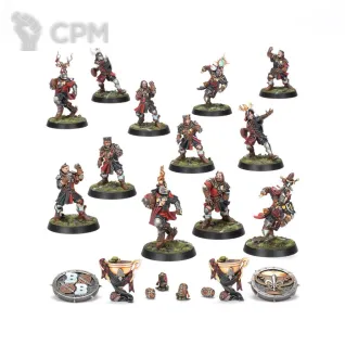 Описание картинки Bretonnian Blood Bowl Team: The Brionne Barons от Dark Heresy по цене 2 090руб | Свободный Рынок Миниатюр - СРМ
