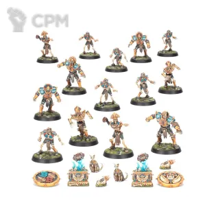 Описание картинки Tomb Kings Blood Bowl Team: The Nehekhara Nightmares от Dark Heresy по цене 2 090руб | Свободный Рынок Миниатюр - СРМ
