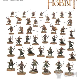 Описание картинки Предзаказ на MIDDLE-EARTH SBG: MIRKWOOD BATTLEHOST от Дауран по цене 9 000руб | Свободный Рынок Миниатюр - СРМ
