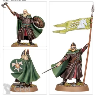 Описание картинки Предзаказ на MIDDLE-EARTH SBG:  WARRIORS OF ROHAN COMMANDERS от Дауран по цене 4 000руб | Свободный Рынок Миниатюр - СРМ