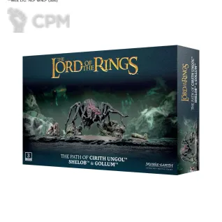 Описание картинки THE PATH OF CIRITH UNGOL:SHELOB &amp; GOLLUM от SectorA13 по цене 66 666руб | Свободный Рынок Миниатюр - СРМ