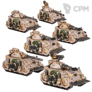 Описание картинки Legions Imperialis: Predator Squadron от MiniaturesFAN по цене 6 100руб | Свободный Рынок Миниатюр - СРМ