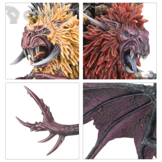 Описание картинки Набор миниатюр Warhammer The Old World Warriors of Chaos Lord on Manticore от Дауран по цене 7 000руб | Свободный Рынок Миниатюр - СРМ