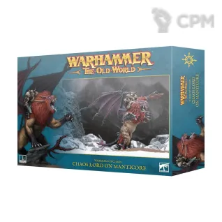 Описание картинки Набор миниатюр Warhammer The Old World Warriors of Chaos Lord on Manticore от Дауран по цене 7 000руб | Свободный Рынок Миниатюр - СРМ