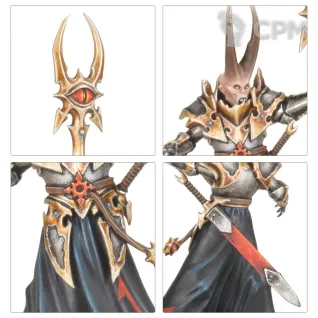 Описание картинки Набор миниатюр Warhammer The Old World Warriors of Chaos Sorcerer of Chaos от Дауран по цене 2 700руб | Свободный Рынок Миниатюр - СРМ
