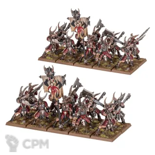 Описание картинки Набор миниатюр Warhammer The Old World BEASTMEN BRAYHERDS: BESTIGOR HERD от Дауран по цене 7 500руб | Свободный Рынок Миниатюр - СРМ
