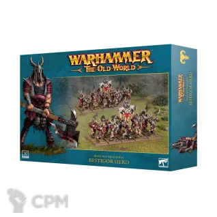 Описание картинки Набор миниатюр Warhammer The Old World BEASTMEN BRAYHERDS: BESTIGOR HERD от Дауран по цене 7 500руб | Свободный Рынок Миниатюр - СРМ