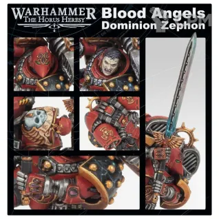 Описание картинки Набор миниатюр Warhammer The Horus Heresy BLOOD ANGELS: DOMINION ZEPHON от Дауран по цене 3 000руб | Свободный Рынок Миниатюр - СРМ