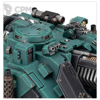Описание картинки Миниатюра Warhammer The Horus Heresy Legion Vindicator Siege Tank от Дауран по цене 6 200руб | Свободный Рынок Миниатюр - СРМ