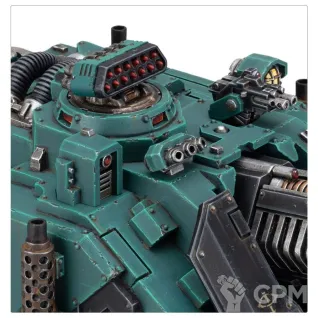 Описание картинки Миниатюра Warhammer The Horus Heresy Legion Vindicator Siege Tank от Дауран по цене 6 200руб | Свободный Рынок Миниатюр - СРМ