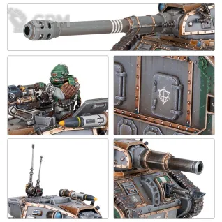 Описание картинки Набор Warhammer The Horus Heresy Solar Auxilia Leman Russ Strike/Command Tank от Дауран по цене 6 250руб | Свободный Рынок Миниатюр - СРМ