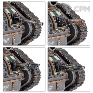 Описание картинки Набор миниатюр Warhammer The Horus Heresy Solar Auxilia Leman Russ Assault Tank от Дауран по цене 6 250руб | Свободный Рынок Миниатюр - СРМ