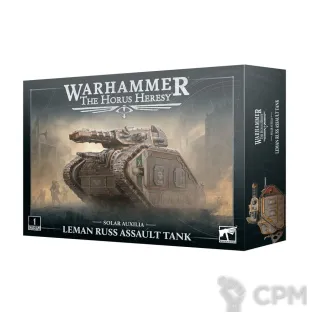 Описание картинки Набор миниатюр Warhammer The Horus Heresy Solar Auxilia Leman Russ Assault Tank от Дауран по цене 6 250руб | Свободный Рынок Миниатюр - СРМ