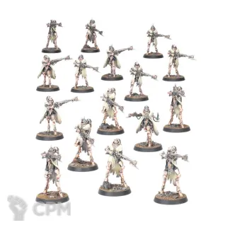 Описание картинки Skitarii Battle-Pilgrym Corpus x16 от Red Rooster по цене 3 600руб | Свободный Рынок Миниатюр - СРМ
