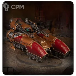 Описание картинки LEGIO CUSTODES: CALADIUS GRAV-TANK от Дауран по цене 8 500руб | Свободный Рынок Миниатюр - СРМ