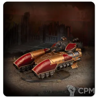 Описание картинки LEGIO CUSTODES: CALADIUS GRAV-TANK ANNIHILATOR от Дауран по цене 8 500руб | Свободный Рынок Миниатюр - СРМ