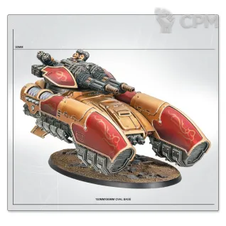 Описание картинки LEGIO CUSTODES: CALADIUS GRAV-TANK ANNIHILATOR от Дауран по цене 8 500руб | Свободный Рынок Миниатюр - СРМ
