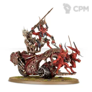 Описание картинки Rendmaster, Herald of Khorne on Blood Throne от ВАХА WORKSHOP по цене 1 500руб | Свободный Рынок Миниатюр - СРМ