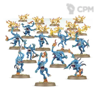 Описание картинки Blue Horrors and Brimstone Horrors от ВАХА WORKSHOP по цене 1 000руб | Свободный Рынок Миниатюр - СРМ