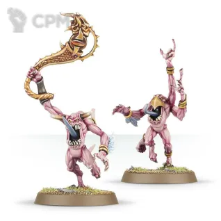 Описание картинки Набор миниатюр Warhammer Age of Sigmar Disciples of Tzeentch Pink Horrors от Дауран по цене 3 800руб | Свободный Рынок Миниатюр - СРМ