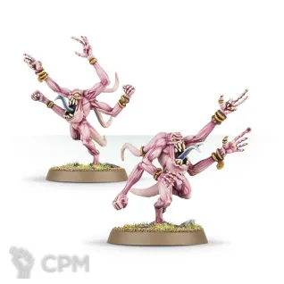 Описание картинки Набор миниатюр Warhammer Age of Sigmar Disciples of Tzeentch Pink Horrors от Дауран по цене 3 800руб | Свободный Рынок Миниатюр - СРМ