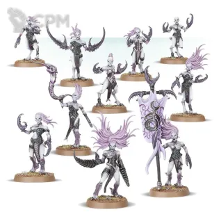 Описание картинки Daemonettes of Slaanesh от ВАХА WORKSHOP по цене 5 000руб | Свободный Рынок Миниатюр - СРМ