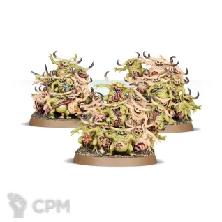 Описание картинки Nurglings от Naggaroth Night по цене 300руб | Свободный Рынок Миниатюр - СРМ