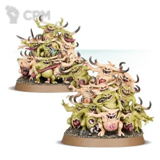 Описание картинки Набор миниатюр Warhammer Age of Sigmar Maggotkin of Nurgle Nurglings от Дауран по цене 3 500руб | Свободный Рынок Миниатюр - СРМ