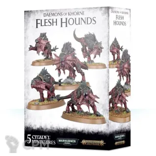 Описание картинки Flesh Hounds от MiniaturesFAN по цене 6 333руб | Свободный Рынок Миниатюр - СРМ