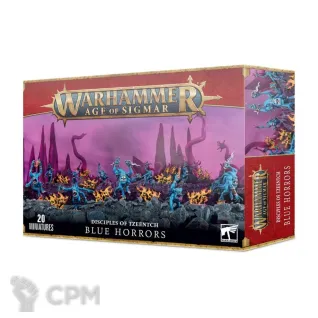 Описание картинки Набор миниатюр Warhammer Age of Sigmar Disciples of Tzeentch Blue Horrors от Дауран по цене 3 800руб | Свободный Рынок Миниатюр - СРМ