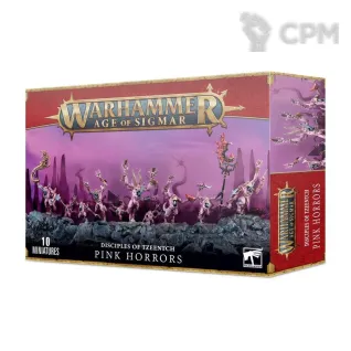Описание картинки Набор миниатюр Warhammer Age of Sigmar Disciples of Tzeentch Pink Horrors от Дауран по цене 3 800руб | Свободный Рынок Миниатюр - СРМ