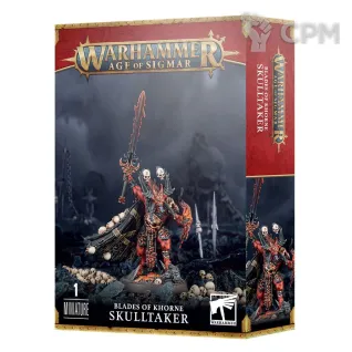 Описание картинки Набор миниатюр Warhammer Age of Sigmar Blades of Khorne Skulltaker от Дауран по цене 3 800руб | Свободный Рынок Миниатюр - СРМ