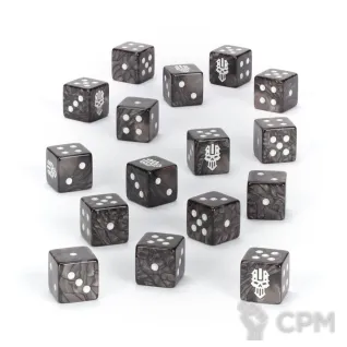 Описание картинки WARHAMMER 40000: IRON WARRIORS DICE от Дауран по цене 3 000руб | Свободный Рынок Миниатюр - СРМ