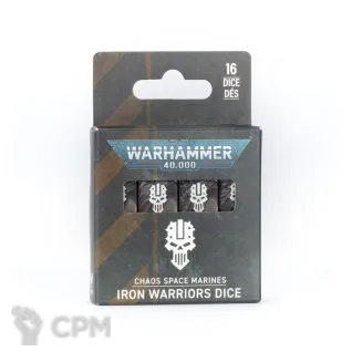 Описание картинки WARHAMMER 40000: IRON WARRIORS DICE от Дауран по цене 3 000руб | Свободный Рынок Миниатюр - СРМ