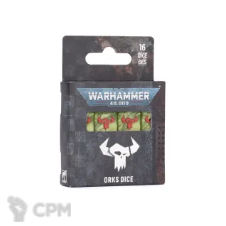 Описание картинки Предзаказ на Warhammer 40000 WARHAMMER 40000: ORKS DICE от Дауран по цене 3 250руб | Свободный Рынок Миниатюр - СРМ