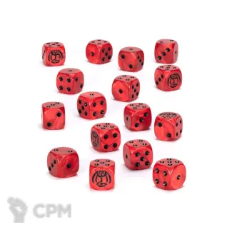 Описание картинки AGE OF SIGMAR: DAUGHTERS OF KHAINE DICE от Дауран по цене 3 000руб | Свободный Рынок Миниатюр - СРМ