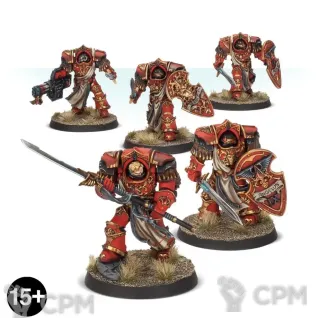 Описание картинки Blood Angels Crimson Paladins от Nakatan по цене 2 000руб | Свободный Рынок Миниатюр - СРМ