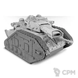 Описание картинки Solar Auxilia Leman Russ Incinerator TURRET UPG от Red Rooster по цене 856руб | Свободный Рынок Миниатюр - СРМ