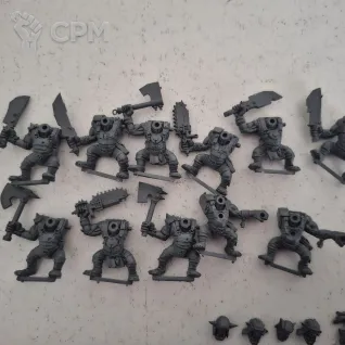 Описание картинки Ork Assault on Black Reach от Saudad по цене 13 000руб | Свободный Рынок Миниатюр - СРМ