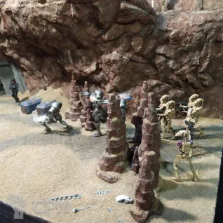 Описание картинки "Давным-давно в далёкой-далёкой галактике!&qu от mr.Diorama по цене 44 000руб | Свободный Рынок Миниатюр - СРМ