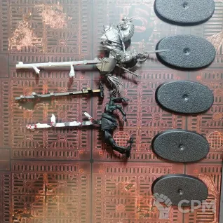 Описание картинки Cities of Sigmar: Freeguild Cavaliers от Ksio по цене 3 500руб | Свободный Рынок Миниатюр - СРМ