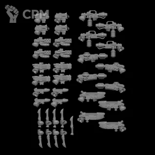 Описание картинки Raptors/WarpTalons от ZaslanechForge по цене 1 620руб | Свободный Рынок Миниатюр - СРМ