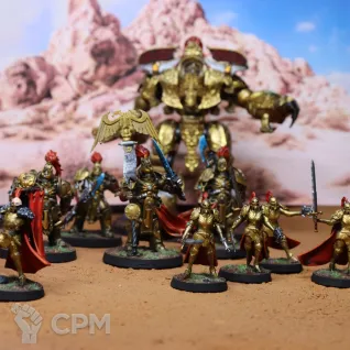 Описание картинки Combat patrol Adeptus Custodes от  по цене 7 000руб | Свободный Рынок Миниатюр - СРМ