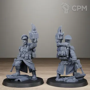 Описание картинки GrimGuard Trench Raiders от Manufactorum76 по цене 1 600руб | Свободный Рынок Миниатюр - СРМ